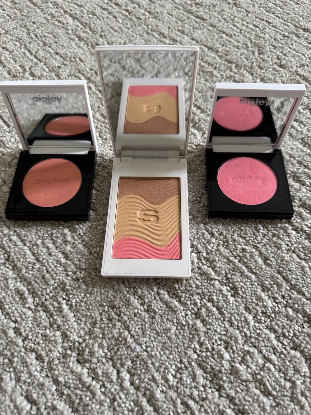 Sisley Paris Le Phyto Blush Trio Luxury Powder Blush Bundle